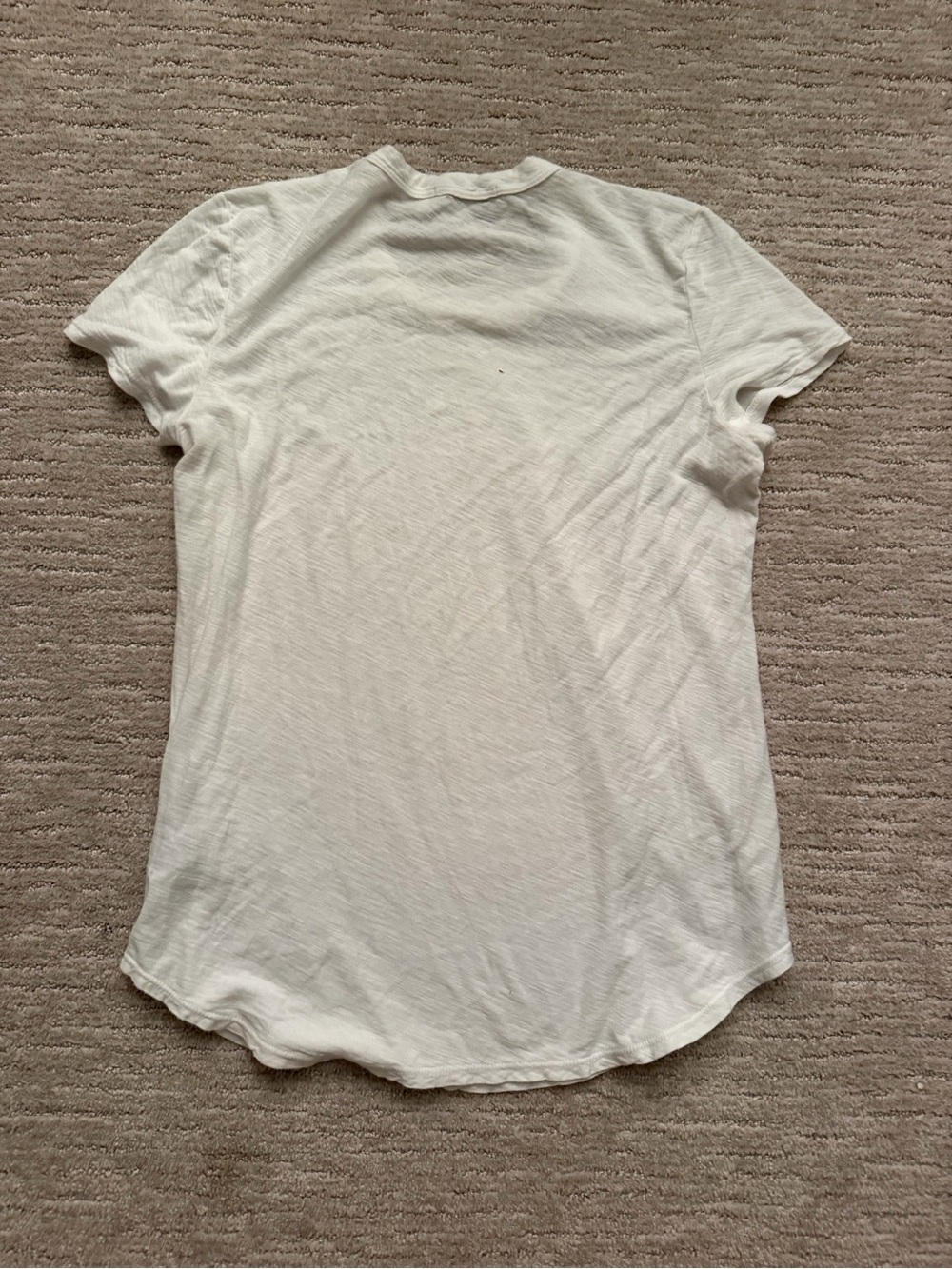 JAMES PERSE White Crewneck T Shirt Medium - Picture 4 of 4